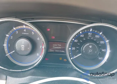 2014 Hyundai Sonata Gls из США, поврежденный, VIN 5NPEB4AC9EH945636